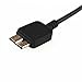 Brila 0.5ft 15cm Short Universal Micro USB 3.0 Charging Data Cable, Charging Cable for Note 3, Note 3 Neo, Note Pro 12.2, Galaxy Tab Pro 12.2, Nokia Lumia 2520 and All USB 3.0 Powered Enabled Devices.