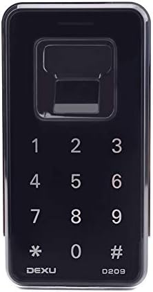 Abboard Fingerprint Lock, Touchscreen Electronic Smart Lock Biometric Door Lock, Digital Cabinet Drawer Wardrobe Hutch Locker Electronic Keyless Lock