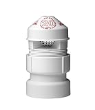 Oatey 39017 SURE-VENT AIR ADM VALVE, 1-1/2-Inch by 2-Inch, White