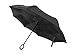 BetterBrella Double Layer Inverted Umbrella with C-Shaped Handle Reverse Folding Windproof Travel Umbrella Waterproof Ergonomic Umbrella 42