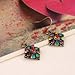 Usstore 1Pair Women Bohemian National Wind Retro Rhinestone Ear Stud Earrings Jewelry Eardrop Gift