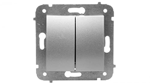 Carla 5901752637399 Candle Connector Silver 1711-16 Electro-Plastic Stainless Steel