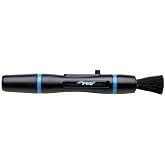 LENSPEN MiniPro. Professional Small, Lightweight Camera Lens Cleaning Pen with Carbon Compound Technology and Retractable Brush for Removal of Fingerprints, Grease and Dust from any Optical Device, black
