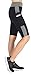 Neonysweets Womens Capri Tights Fitness Running Yoga Pants Leggings Black Gray M