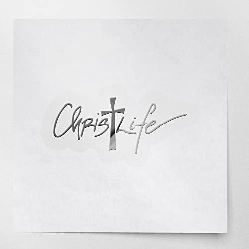 Decal Stickers Of Fancy Script Christ Life S