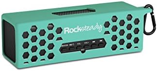 New Rocksteady 2 LOUD and CLEAR Portable Durable Bluetooth Speaker True 2.1 Stereo sound Integrated Speakerphone Water and Drop Resistant