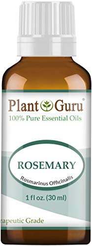Rosemary Essential Oil 1 oz / 30 ml 100% Pure Undiluted Therapeutic Grade for Aromatherapy Diffuser, Stimulates Hair Growth and Dandruff Control.