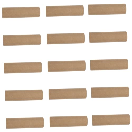 jojofuny 15Pcs Round Storage Paper Tubes for DIY Crafts Sturdy Cardboard for Creative Projects for Art Supplies School Office