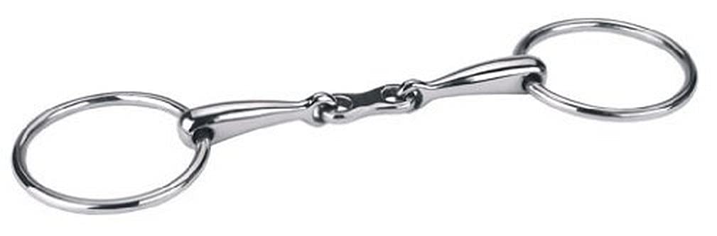 Kerbl 321729/1 French Link Snaffle Double Jointed 14.5 cm