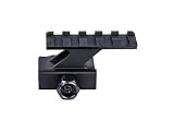 Monstrum Lockdown Series Picatinny Riser Mount | 2.2 inch | 5 Slot | High Profile