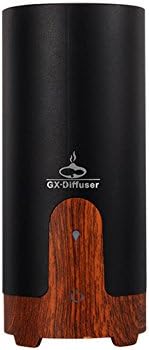 UnitedPlug Car Air Humidifier Difusor De Aroma Diffuser USB Ultrasonic Humidifier Essential Oil Diffuser Mist Maker Fogger (black)