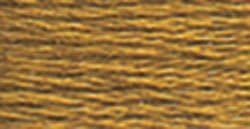 Bulk Buy: DMC Thread Six Strand Embroidery Cotton 8.7 Yards Very Dk. Yellow Beige Darker than 3045 117-167 (12-Pack)