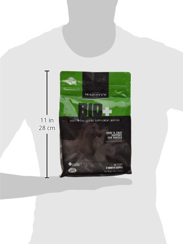 Majesty's Biotin Wafers - Hoof therapy for horses - 60 count bag - Thumbnail 4
