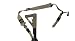 S2Delta - USA Made 2 Point Rifle Sling, Quick Adjustment, Modular Attachment Connections, Comfortable 2" Wide Shoulder Strap to 1" Attachment Ends (Coyote with Push Button Swivels) primary