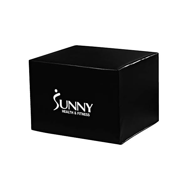 Sunny Health & Fitness Foam Plyo Box with Adjustable Heights and High Weight Capacity - Image 3