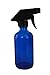 8oz Cobalt Blue Glass Bottles With Trigger Sprayer Perfect For Essential Oil Blends, Cleaning Spray Bottle Glass, Boston Round Glass 8 oz Spray Essential Oils Blue Empty 100%
