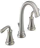 Delta Lorain Stainless 2-Handle Widespread WaterSense Bathroom Faucet (Drain Included) Item # 749680 Model # 35716LF-SS-ECO UPC # 034449810425