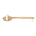 MAGGIFT Removable Natural Boar Bristle Long Handle Body Brush For Dry Skin Brushing, Remove Dead Skin And Toxins, Scrub And Exfoliation Shower Brush Massage Scrubber. Dry Skin Body Brush, 16 inch