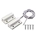 BNYZWOT MC-38 Surface Mount Wired NC Door Sensor Alarm Magnetic Reed Switch White 10 Pair