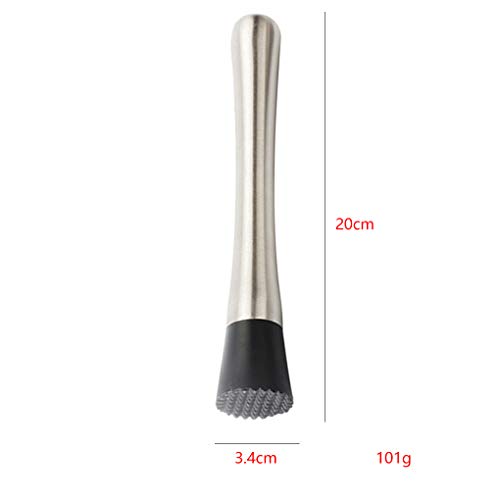 teng hong hui Cocktail Muddler Edelstahl Sektquirl EIS EIS-Crusher Bartending Crusher Kunststoff-End Bar Club Bartending… – Bild 6