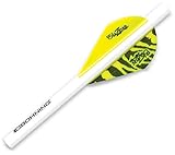 Bohning Tiger Blazer Quickfletch (6-Pack), Yellow