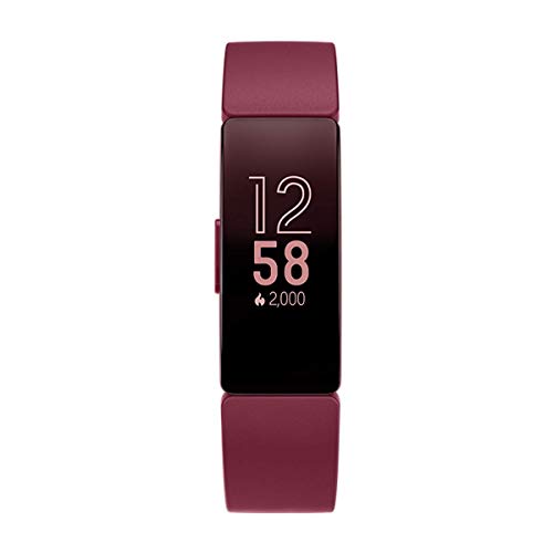 Kartice Compatible Fitbit Inspire bands/Fitbit Inspire HR band,Adjustable Soft Silicone Sports Replacement Accessories Bands for Fitbit Inspire/Inspire HR Fitness Tracker. (Sangria, Large:7.1" - 8.7")