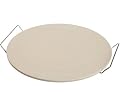 Pizza Tray - 15 inch Perfect Results Ceramic Pizza Stone Ceramic Baking Stone