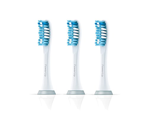 Philips Sonicare HX3023/64 PowerUp Sensitive Replacement Brush Heads, 3-Pack