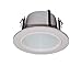 4 Inches Line Voltage Phenolic Stepped Baffle Trim/Trims for Recessed Light/Lighting-White-Replaces Halo 993W