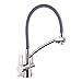 GAPPO Kitchen Faucet with Pull Out Sprayer, Drink Water Filter Function Brushed Nickel