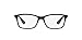 Ray-Ban RX7047 Rectangular Prescription Eyeglass Frames, Matte Black/Demo Lens, 54 mm