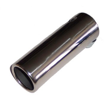 E-TECH Stainless Steel Exhaust Tail Pipe Trim (to fit 55mm to 65mm)