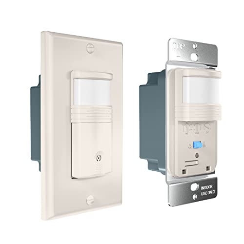 EverElectrix Motion Sensor Light Switch, Neutral Wire Required, Single