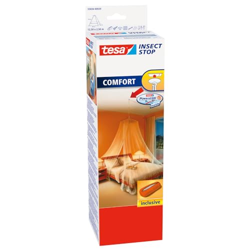 tesa 55836 Mosquito, Fly And Insect Over Bed Travel Net