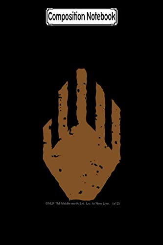 Composition Notebook: Hand of Saruman Lord of the Rings Journal/Notebook Blank Lined Ruled 6x9 100 Pages