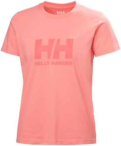 Maglietta con Il Logo W HH 3.0 Donna, Mandorla Corallo, S