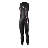Synergy Endorphin Women's Sleeveless Triathlon Wetsuit (P3) Black