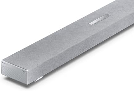 HT-SBW53121(SL) 3.1.2 Dolby Atmos Soundbar mit kabellosem Subwoofer, 550W, Bluetooth, HDMI eARC, Dolby Audio – abgestimmt von Devialet – in Silber