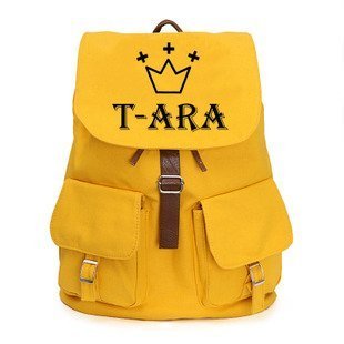 KPOP SUPPORT FANMADE ALL CANVAS SCHOOLBAG (TARA)