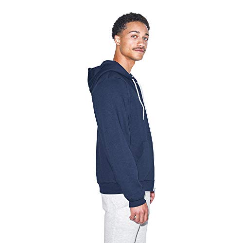American Apparel unisex adult Flex Fleece Long Sleeve Zip Hoodie Usa