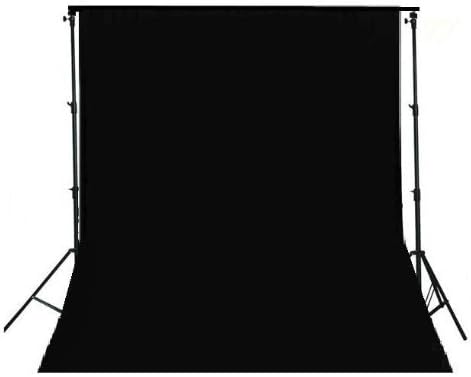 Black Photo Studio Backdrop / Background 1.6m x 2m