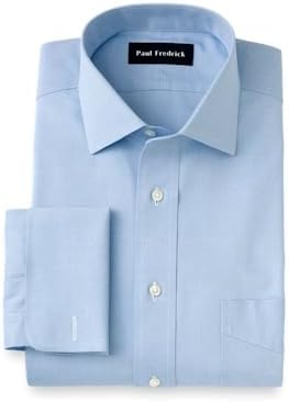 two ply cotton dress shirt Luxury Shirt' in White - Modern Fit