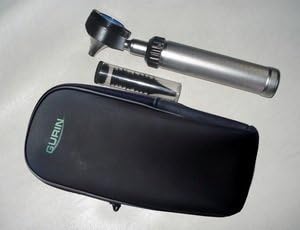 Professional Otoscope with Zippered Leather case