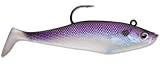 Storm Swim Shad Fishing Lure, Purple Shad, 4-Inch