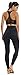 CakCton Black Fleece Leggings for Women High Waist Buttery Soft Stretchy Workout Tights - One Size