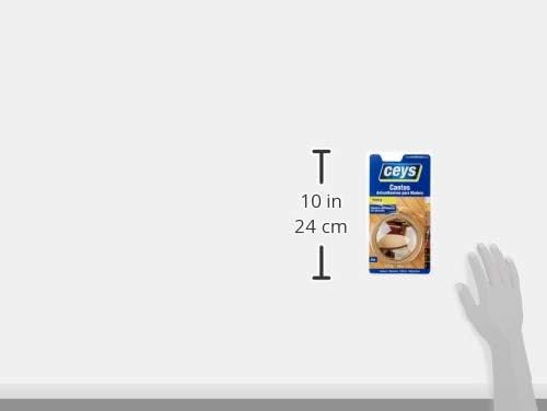 Ceys 850202 Oak Coloured Edging Tape, 5 m, Blue - Image 5