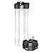 BLACK+DECKER BL1820SG-P FusionBlade Digital Blender with 6-Cup Glass Jar and 20 Ounce BPA-Free Portable Personal Blender Jar, Black/Stainless Steel Blender