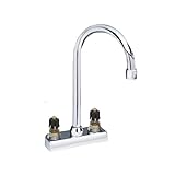 American Standard 7490.000.002 Heritage 4-Inch Centerset Bar Faucet Metal Handles, Polished Chrome