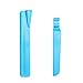 2 Pack Adjustable Cake Scraper Smoother, Fondant Cake Edge Smoother Scraper,Cream Decorating Tools (Pink&Blue)
