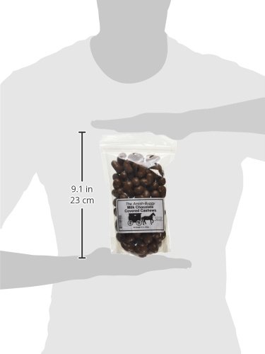 The Amish-Buggy (a division of Arndts Fudgery) Milk Chocolate Covered Cashews, 13 Ounce - Image 3